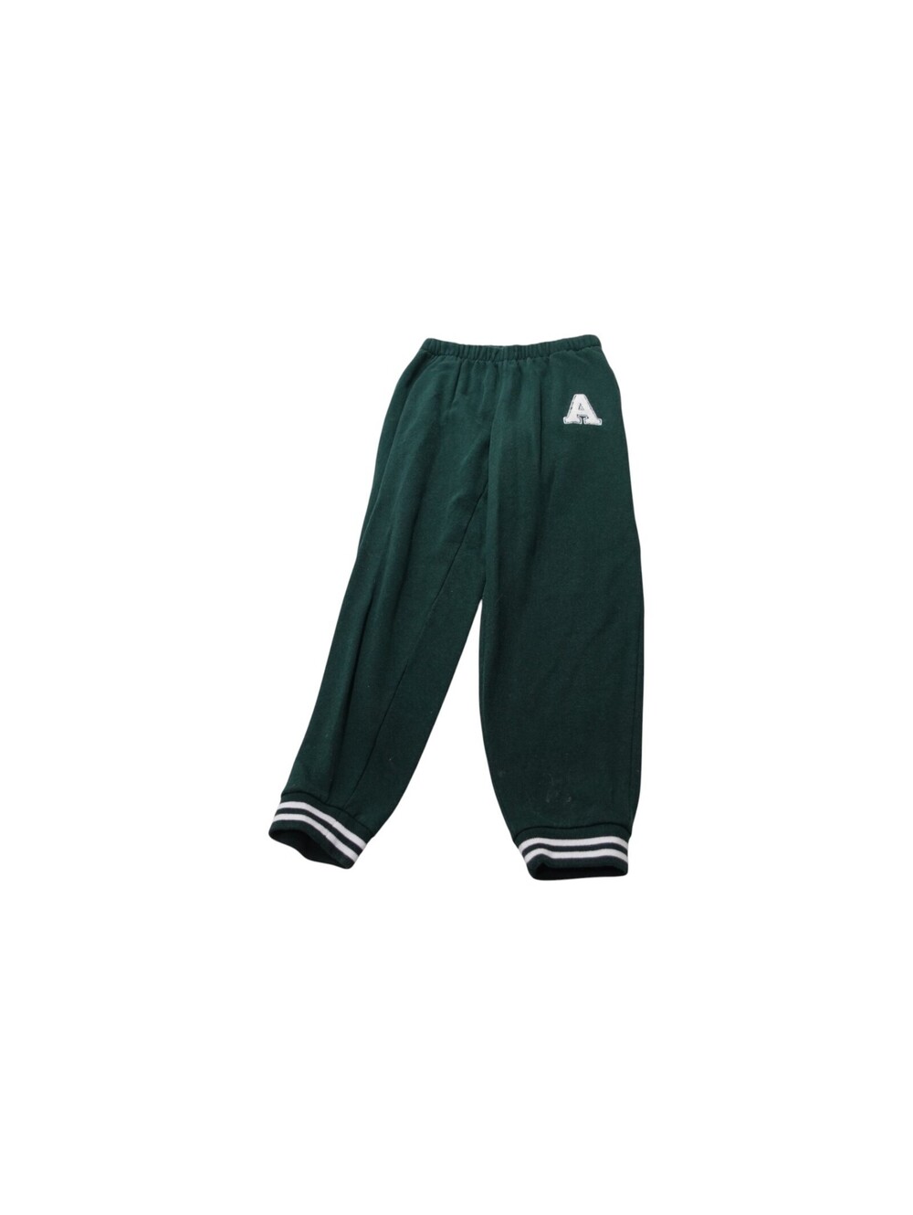 Reflex Womens Large Green Fleece Varsity A Jogger Sweatpants